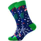 Christmas Cotton Socks Santa Claus Elk Socks For Men